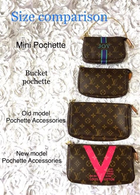 louis vuitton pochette accessoires old model measurements|authentic Louis Vuitton multi pochette.